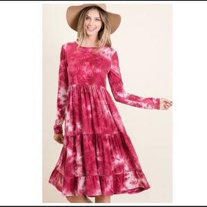 Tiered Tie Dye Butter Soft MADE IN USA
